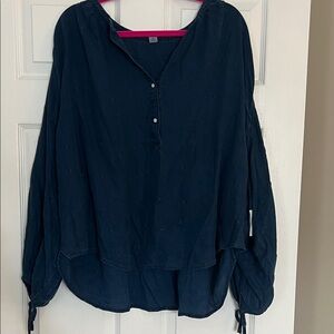 Old Navy Dark Blue boho Blouse